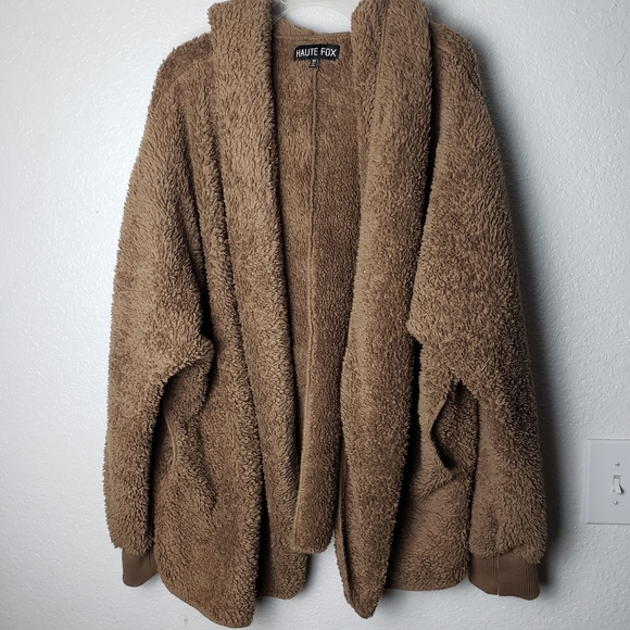 teddy bear cardigan sweater